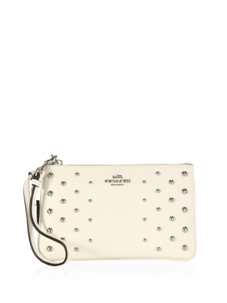 商品Coach|Ombré Rivets Small Leather Wristlet,价格¥446,第1张图片