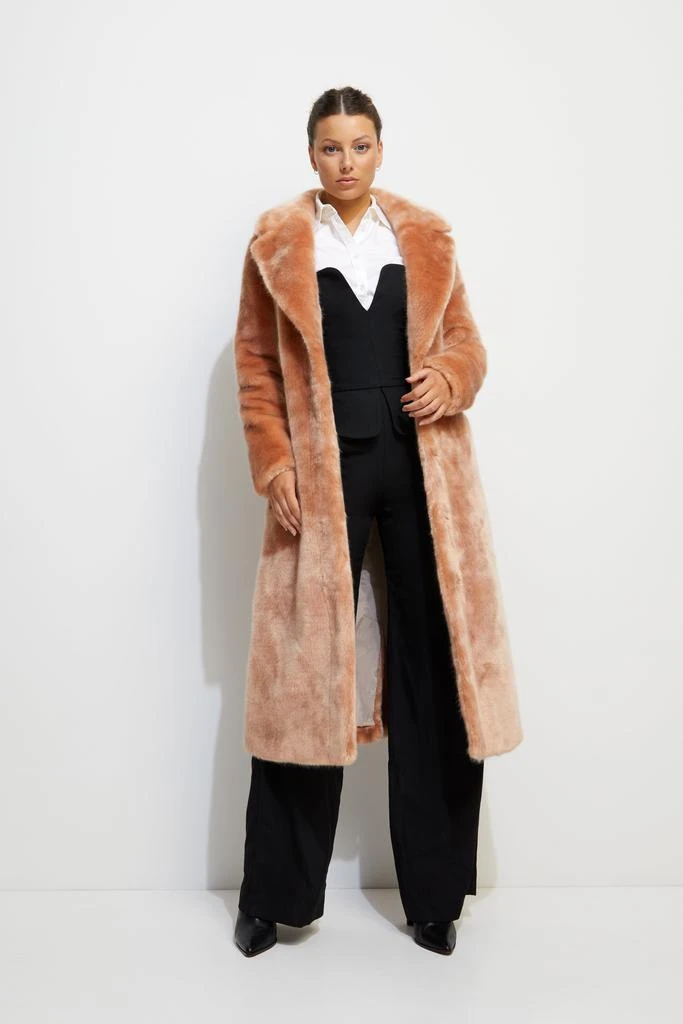 商品Unreal Fur|Long Mac Coat,价格¥2272,第1张图片