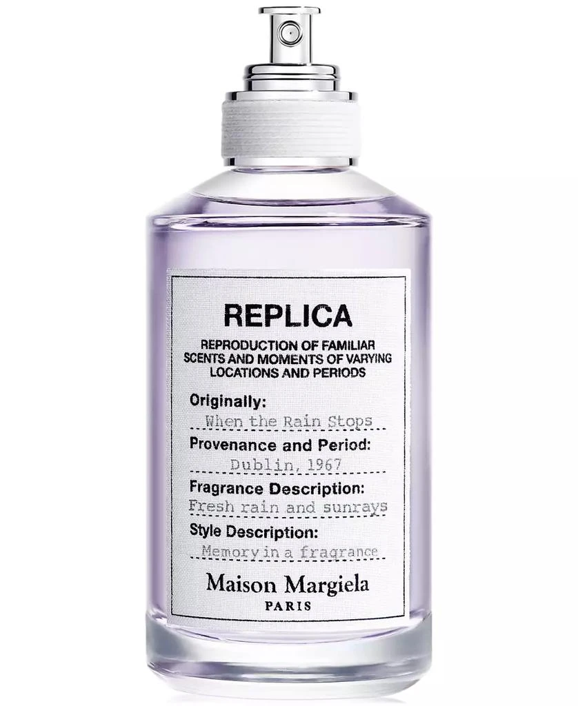 商品MAISON MARGIELA|REPLICA When The Rain Stops Eau de Toilette, 3.4 oz.,价格¥630,第1张图片