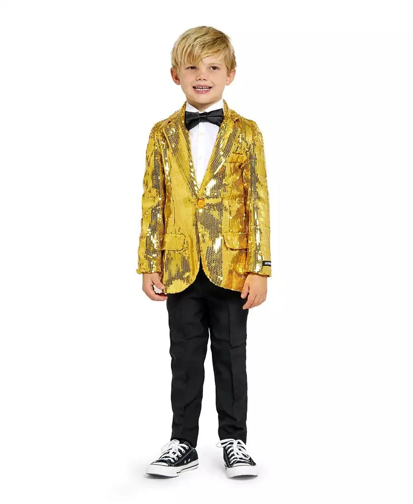 商品Suitmeister|Big Boys Sequin Party Stylish Fit Jacket Blazer,价格¥337,第1张图片