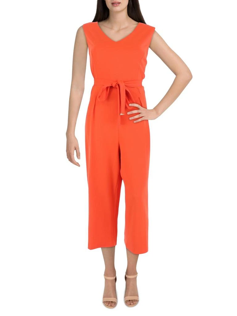 商品Tommy Hilfiger|Womens Cropped Belted Jumpsuit,价格¥715,第4张图片详细描述