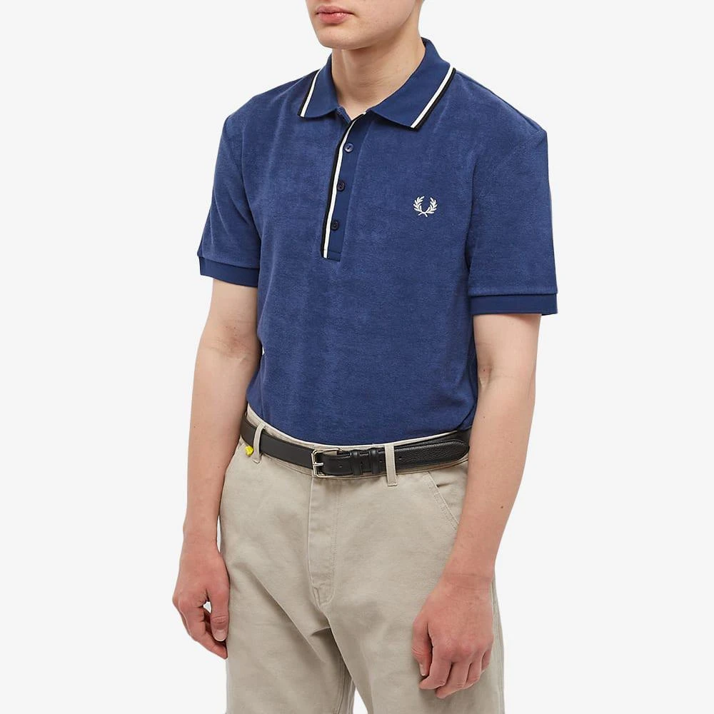 商品Fred Perry|Fred Perry Towelling Twin Tipped Shirt,价格¥503,第2张图片详细描述