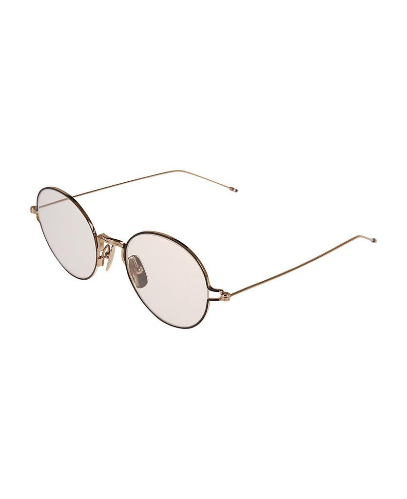 商品Thom Browne|Classic Round Frame Glasses,价格¥3674,第4张图片详细描述