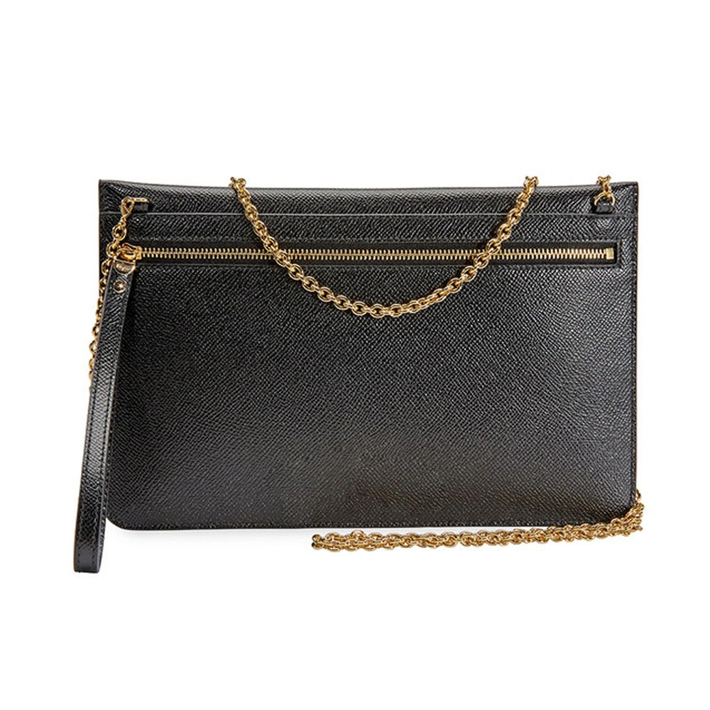 SALVATORE FERRAGAMO 女士黑色蝴蝶结牛皮迷你单肩包 22-D720-717000 商品