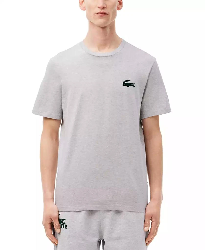 商品Lacoste|Men's Cotton Short-Sleeve Crewneck Sleep T-Shirt,价格¥286,第1张图片