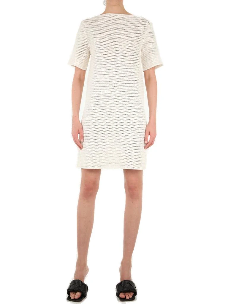 商品Bottega Veneta|Bottega Veneta Short Sleeved Cut-Out Mini Dress,价格¥4528,第3张图片详细描述