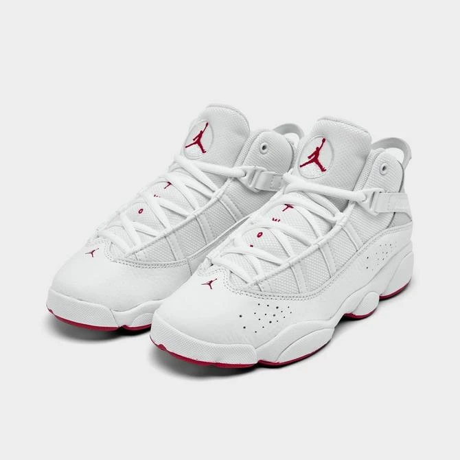商品Jordan|Little Kids' Air Jordan 6 Rings Basketball Shoes,价格¥297,第2张图片详细描述