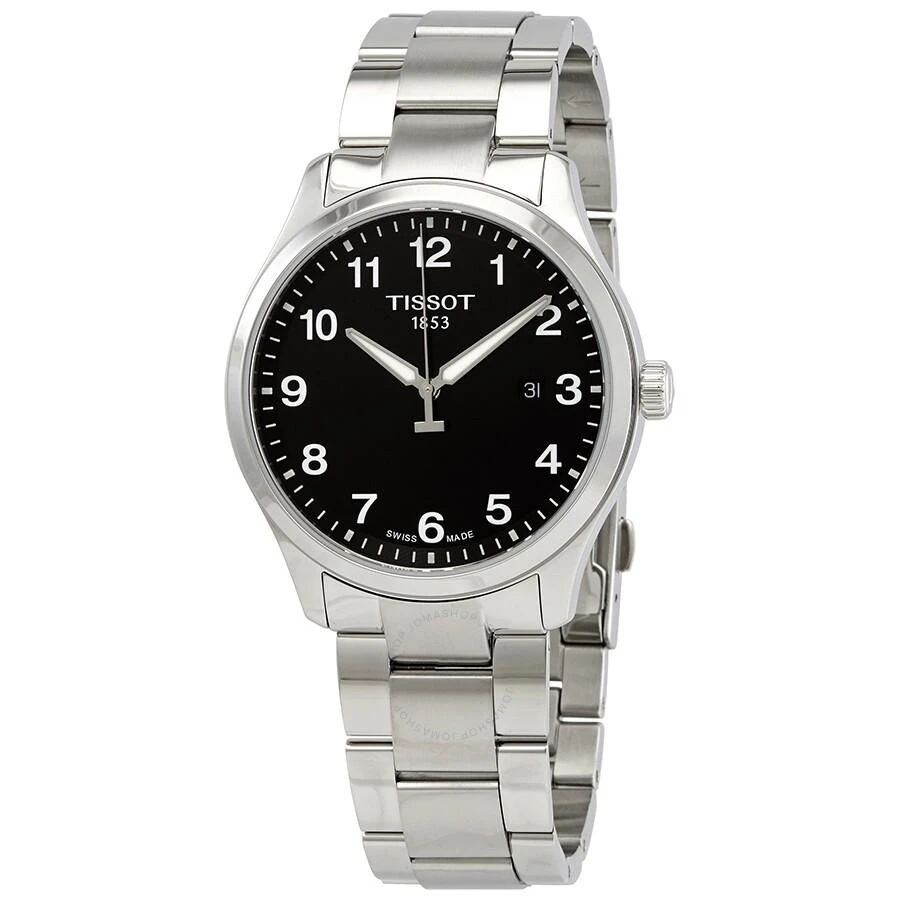 商品Tissot|XL Classic Quartz Black Dial Men's Watch T116.410.11.057.00,价格¥1577,第1张图片