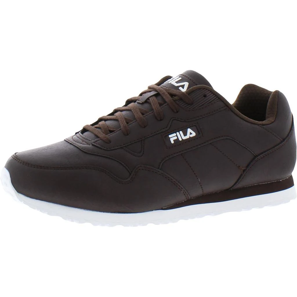 商品Fila|Fila Mens Cress  Faux Leather Fitness Sneakers,价格¥122,第1张图片