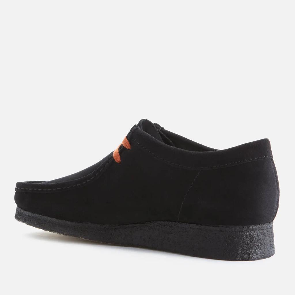 商品Clarks|Clarks Originals Men's Suede Wallabee Shoes - Black,价格¥1064,第4张图片详细描述