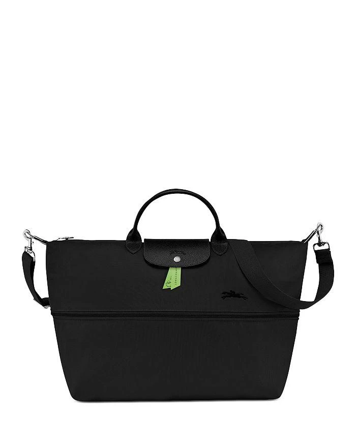 商品Longchamp|Le Pliage Green Expandable Travel Duffel Nylon Weekender,价格¥2145,第1张图片