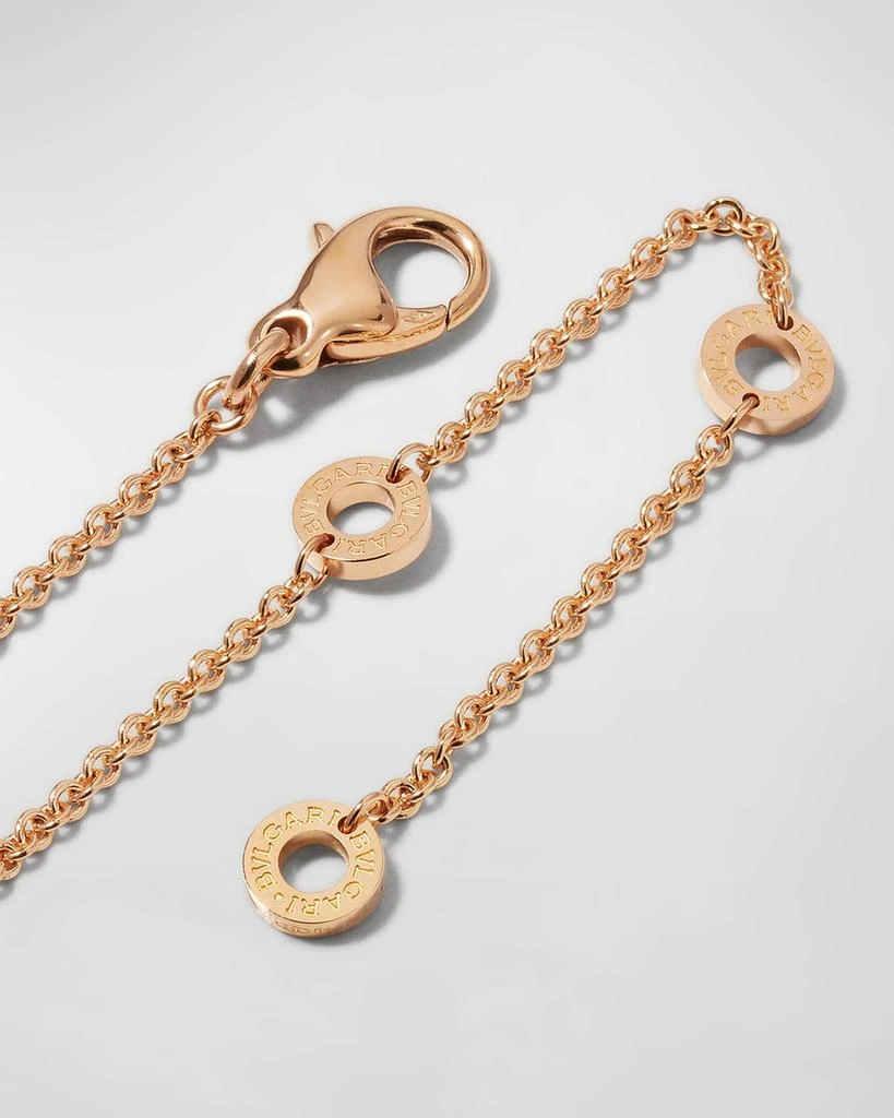 商品BVLGARI|B.Zero1 18k Rose Gold Black Ceramic Necklace,价格¥25497,第4张图片详细描述