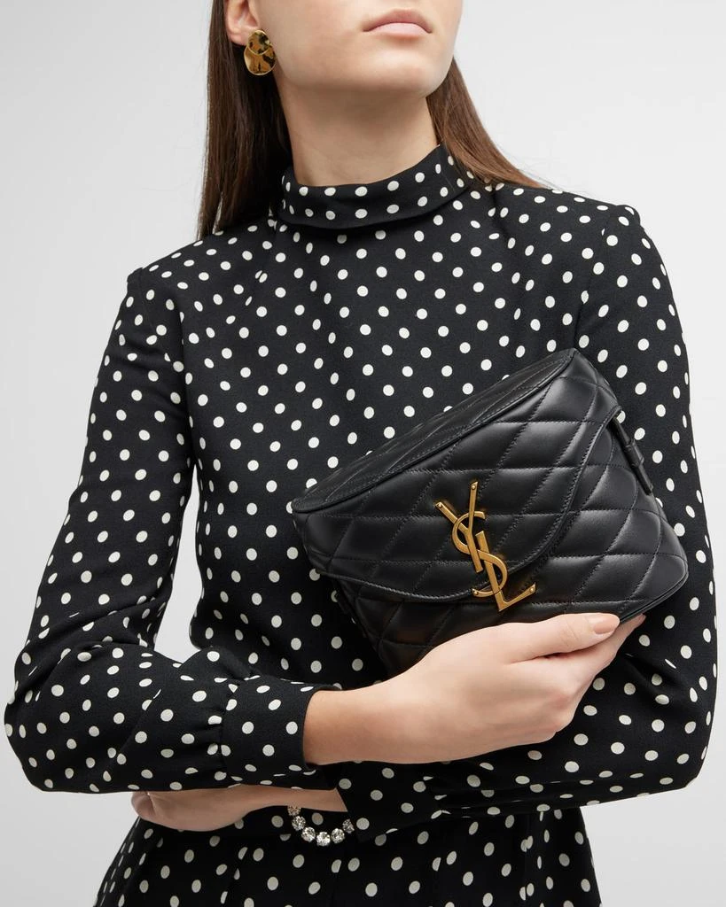 商品Yves Saint Laurent|YSL Quilted Lambskin Crossbody Bag,价格¥18491,第4张图片详细描述