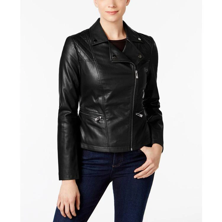 商品INC International|I.N.C. Faux-Leather Moto Jacket, Created for Macy's,价格¥673,第1张图片