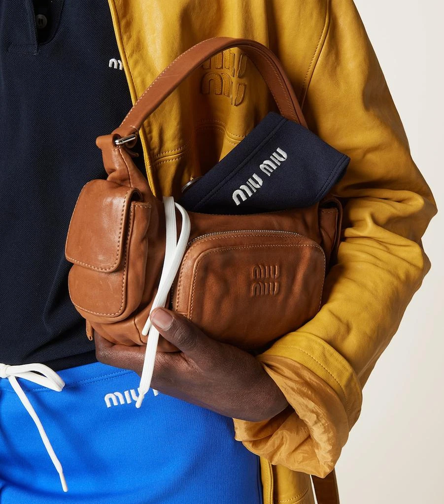 Nappa Leather Pocket Shoulder Bag 商品