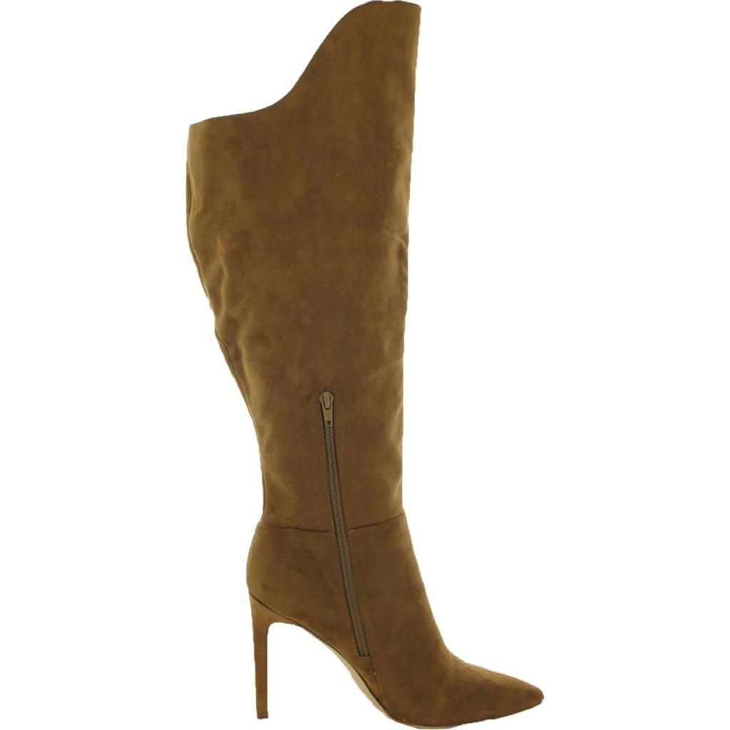 Nine West Womens Telena Zipper Wide Calf Knee-High Boots商品第6张图片规格展示