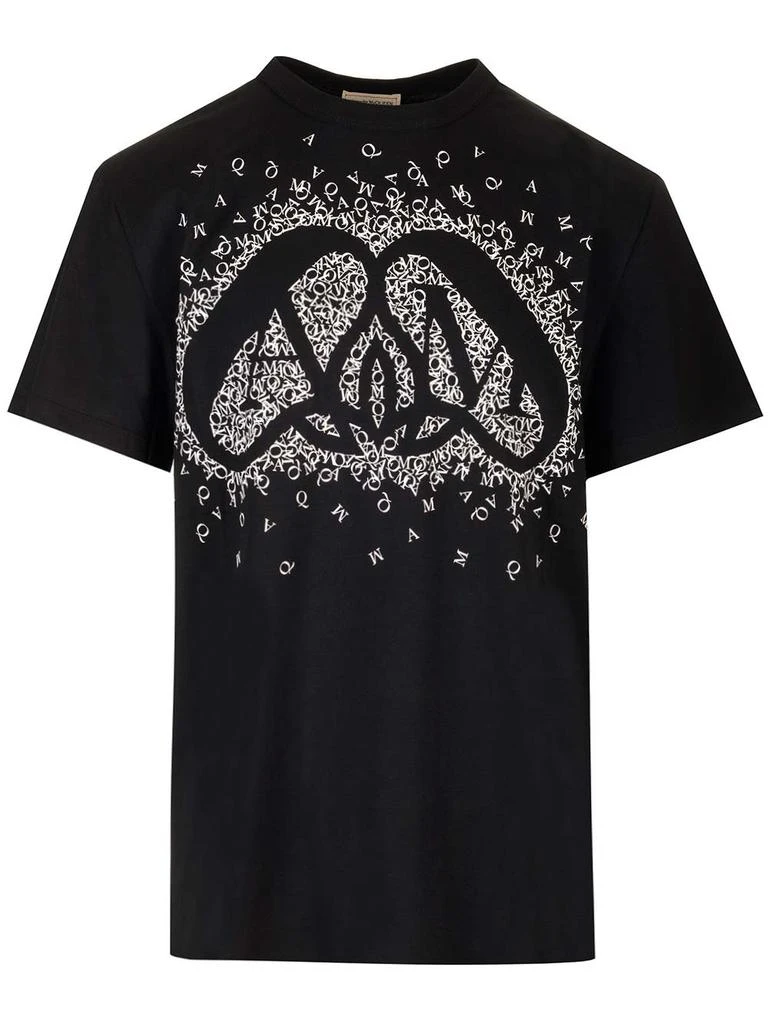 商品Alexander McQueen|Alexander McQueen Exploded Charm Crewneck T-Shirt,价格¥2504,第1张图片