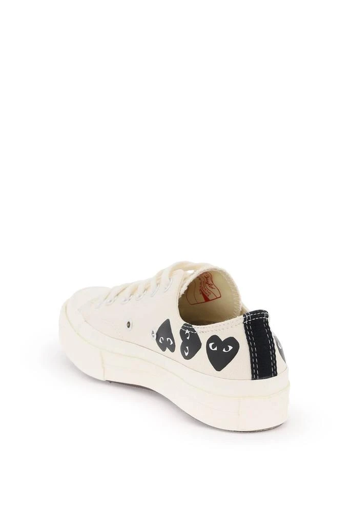 商品Comme des Garcons|Multi Heart Converse X Comme Des Gar S Play Low-top Sneakers,价格¥1272,第3张图片详细描述