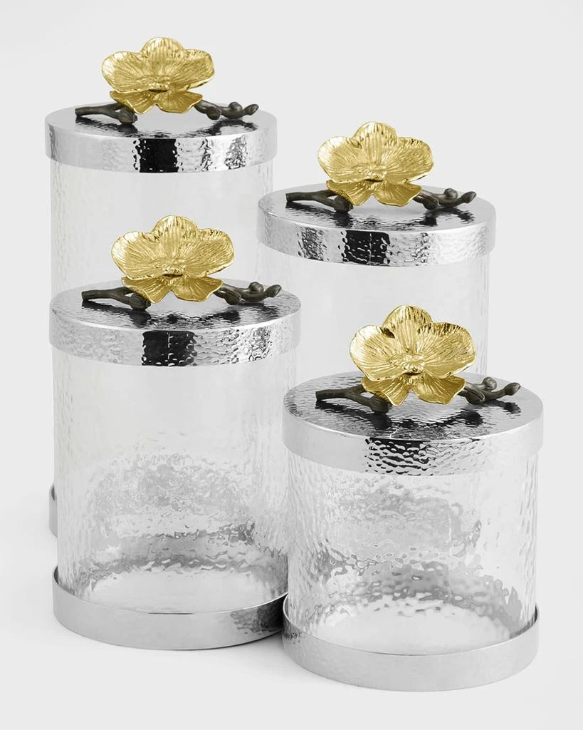 商品Michael Aram|Gold Orchid Medium Canister,价格¥1110,第5张图片详细描述