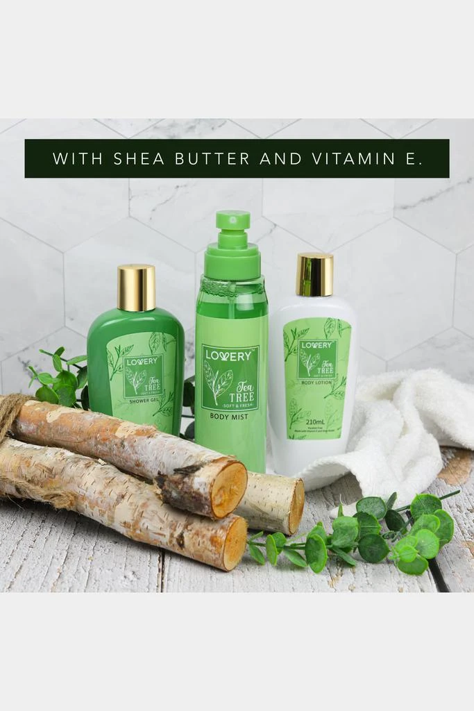 商品Lovery|3-Piece Tea Tree Body Care Set,价格¥205,第3张图片详细描述