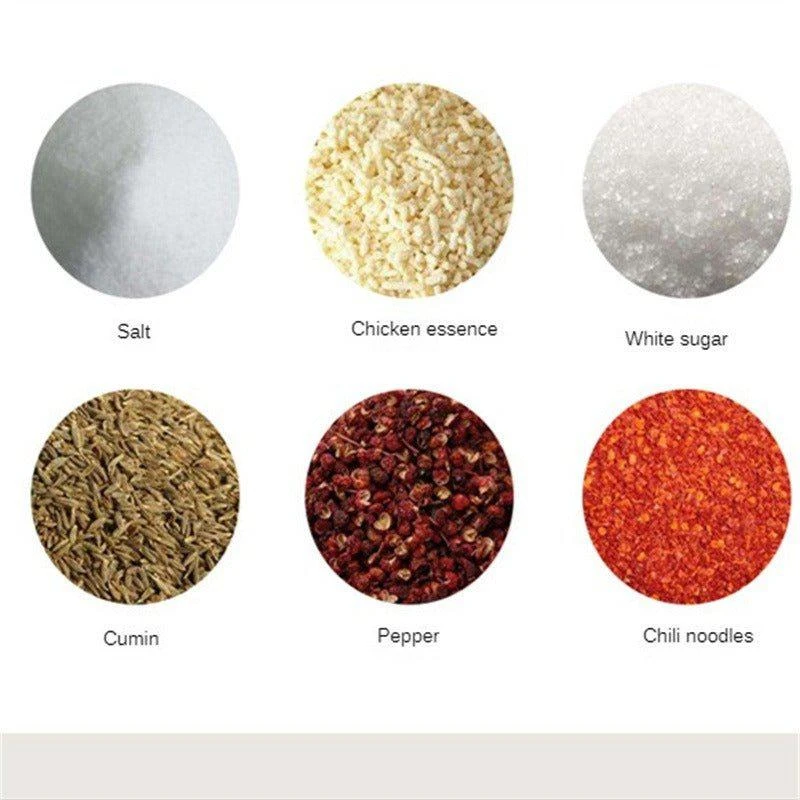 商品Vigor|Multi Grid Seasoning Box moisture Proofseasoning Condimnet Jar Set Bulk 3 Sets STYLE: 3 PACK,价格¥339,第2张图片详细描述