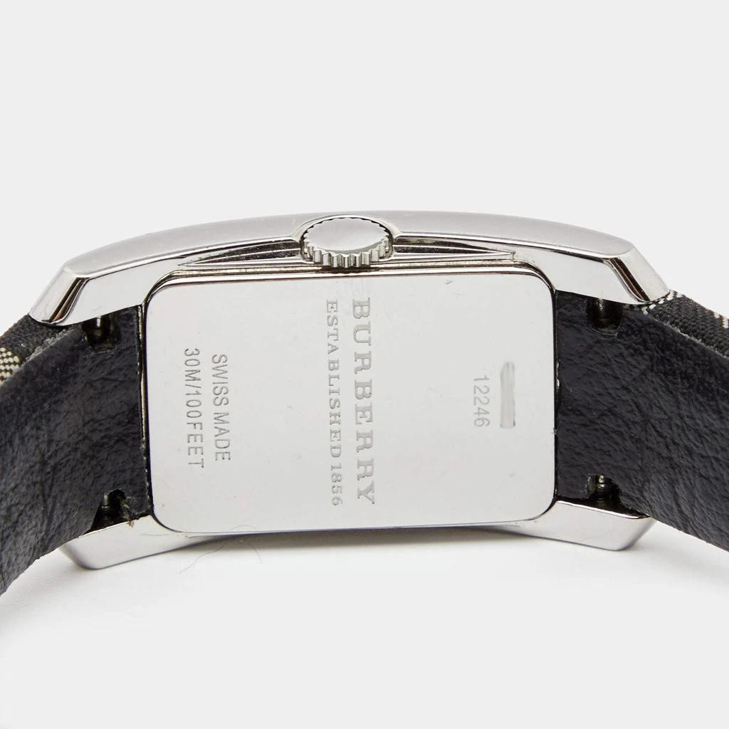 商品[二手商品] Burberry|Burberry Black Stainless Steel Canvas Heritage Nova Check BU1080 Women's Wristwatch 20 mm,价格¥991,第5张图片详细描述