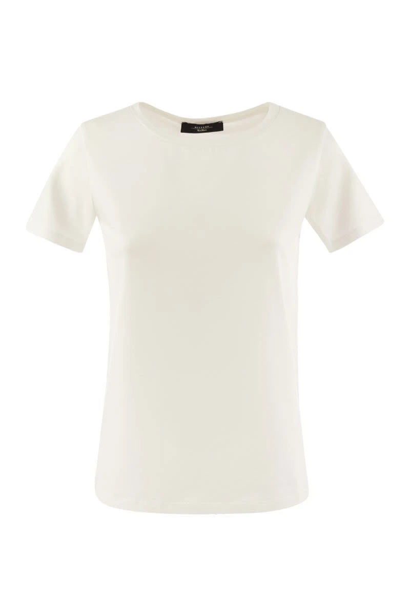 商品Weekend Max Mara|MULTIB - Cotton T-shirt 2425976011600 001 001,价格¥379,第1张图片