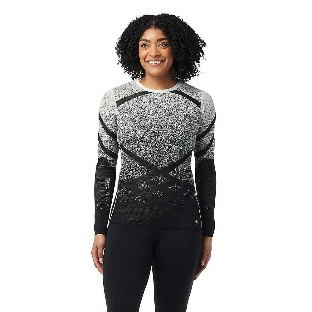 商品SmartWool|Smartwool Women's Intraknit Thermal Merino Base Layer Pattern Crew,价格¥573,第5张图片详细描述