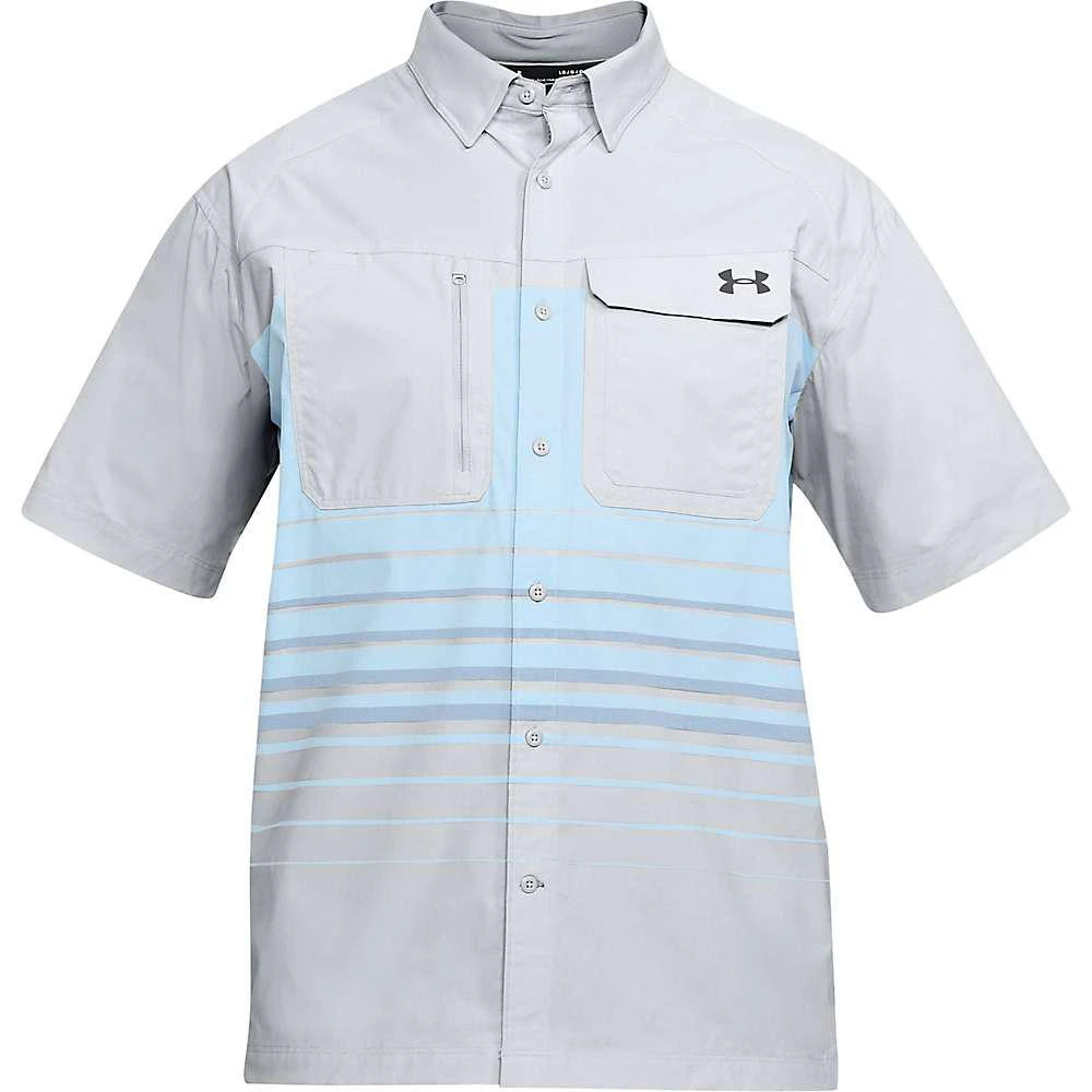 商品Under Armour|Under Armour Men's UA Fish Hunter SS Plaid Shirt,价格¥315,第1张图片