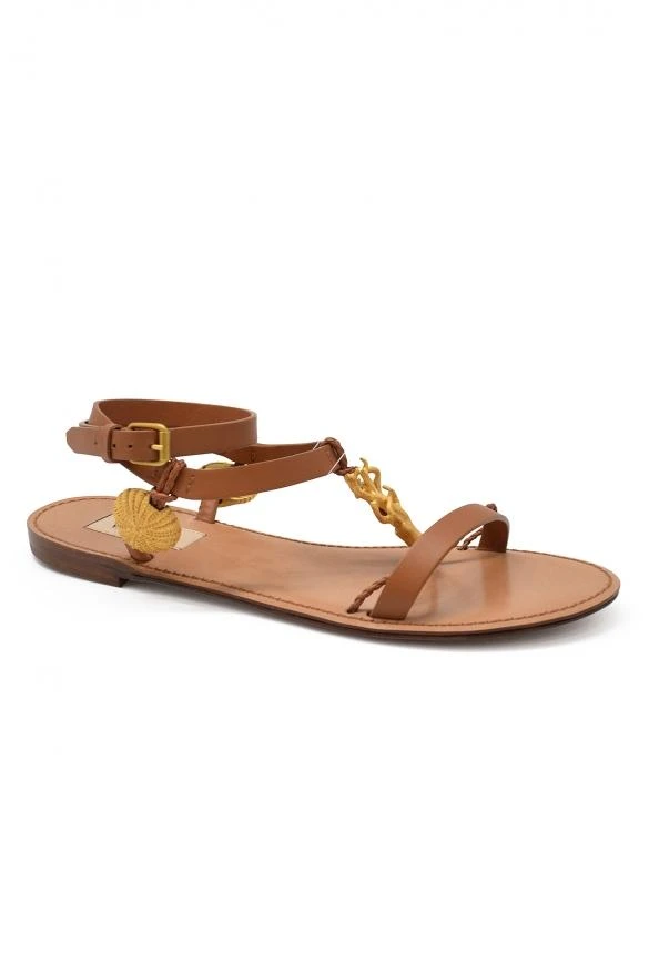 商品Valentino|Women luxury shoes valentino sandals,价格¥3011,第2张图片详细描述