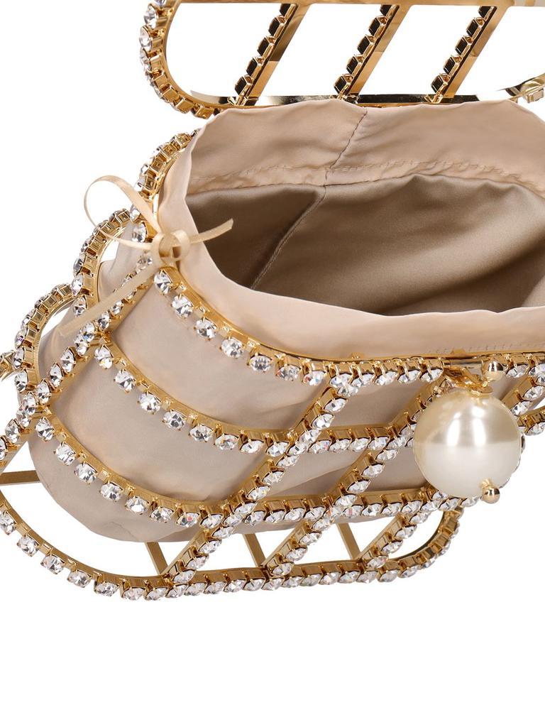 商品ROSANTICA|Holli Crystal & Pearl Box Top Handle Bag,价格¥7704,第7张图片详细描述
