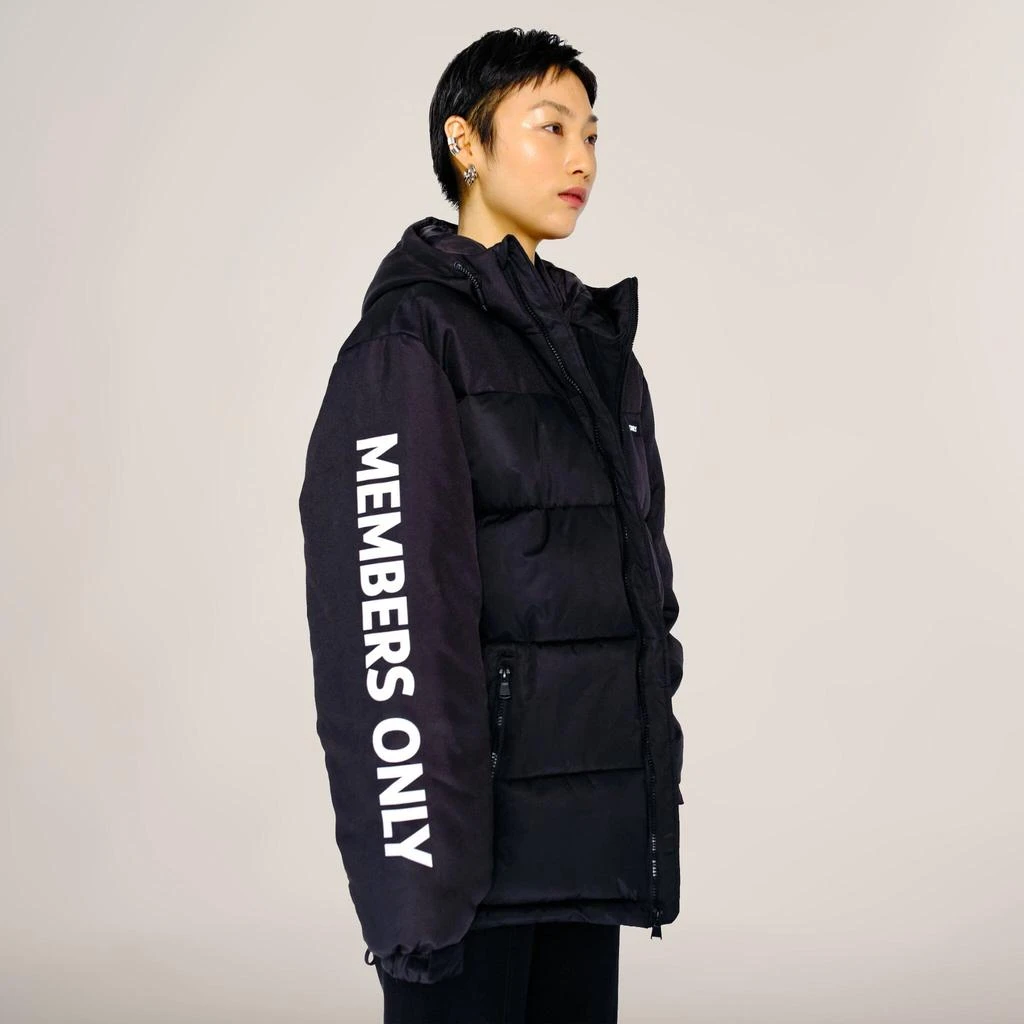 商品Members Only|Women's Oversized Puffer Jacket,价格¥294,第4张图片详细描述