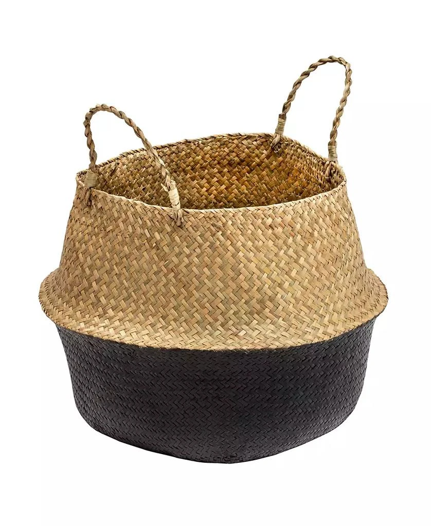 商品Honey Can Do|Set of 2 Folding Seagrass Belly Baskets,价格¥886,第5张图片详细描述