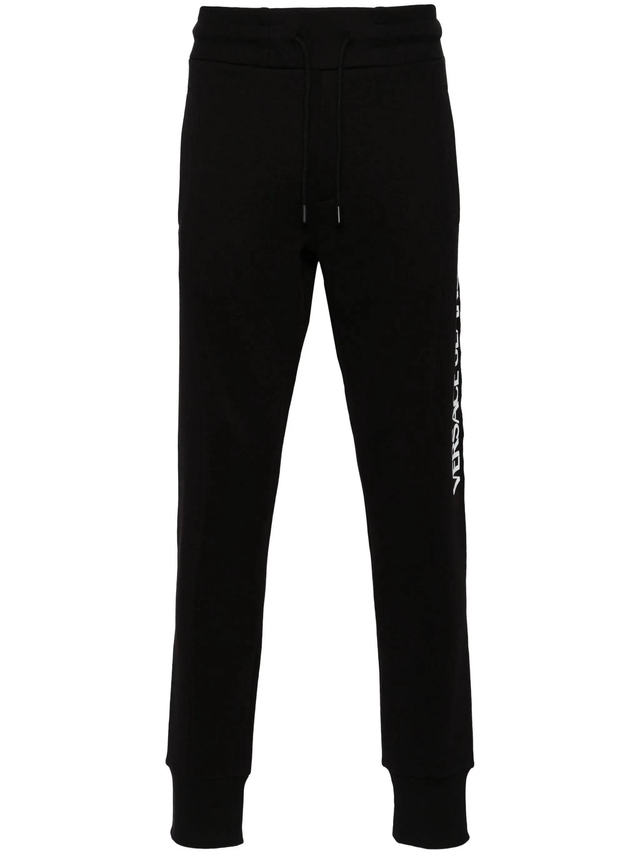 商品【商品预售7天】 Versace|Versace 男士休闲裤 77GAAL03CF02L899 黑色,价格¥1319,第1张图片