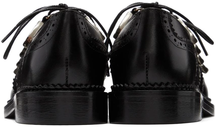 商品Toga Pulla|Black Leather Oxfords,价格¥1105,第2张图片详细描述