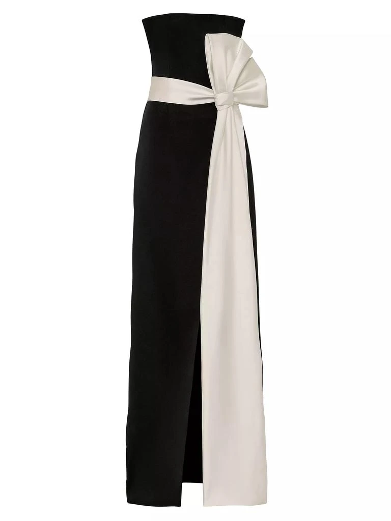 商品Ozgur Masur|Two-Tone Bow Strapless Gown,价格¥7190,第1张图片