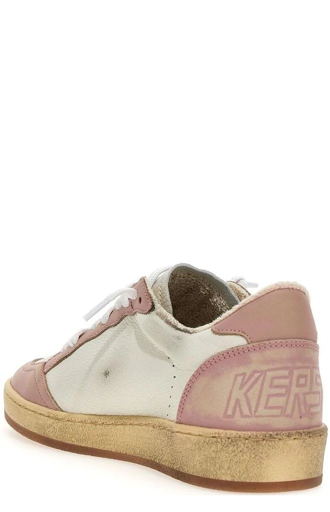 商品Golden Goose|Golden Goose Deluxe Brand Ball Star Distressed Lace-Up Sneakers,价格¥3112,第2张图片详细描述