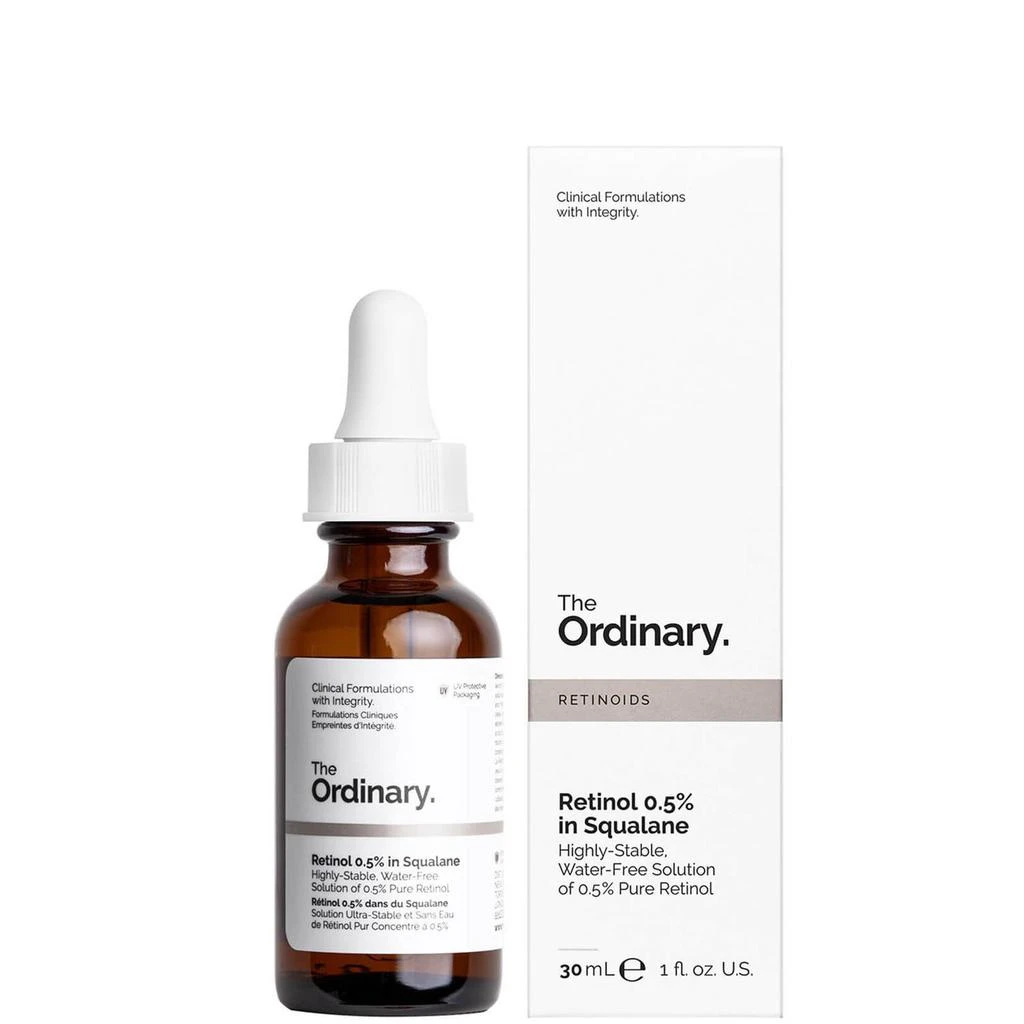 商品The Ordinary|0.5% 视黄醇角鲨烷抗老精华,价格¥61,第1张图片