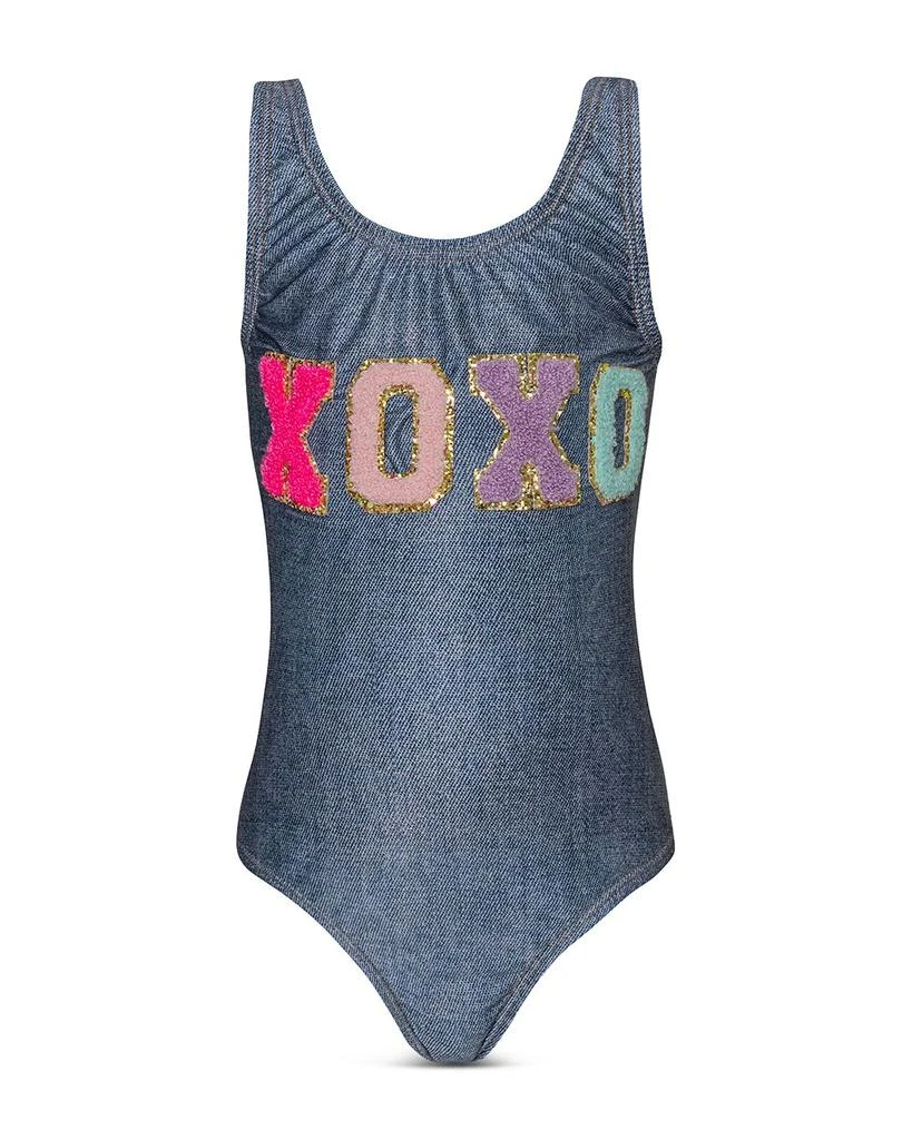 商品PQ Swim|Girls' XOXO One Piece Swimsuit - Little Kid, Big Kid,价格¥636,第1张图片