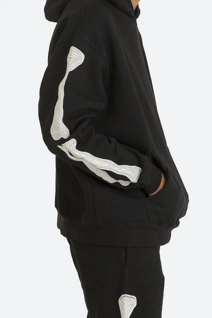 商品MNML|Skeleton Hoodie - Black,价格¥137,第2张图片详细描述