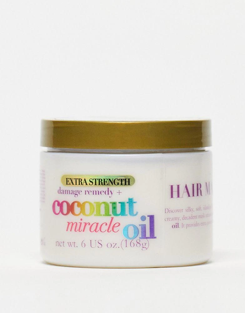 商品OGX|OGX Damage Remedy+ Coconut Miracle Oil Hair Mask 168g,价格¥66,第1张图片