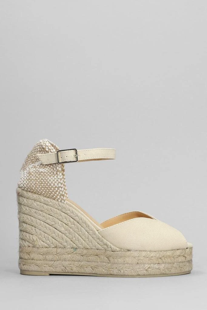 商品CASTAÑER|Castañer Wedges in Beige,价格¥1206,第1张图片