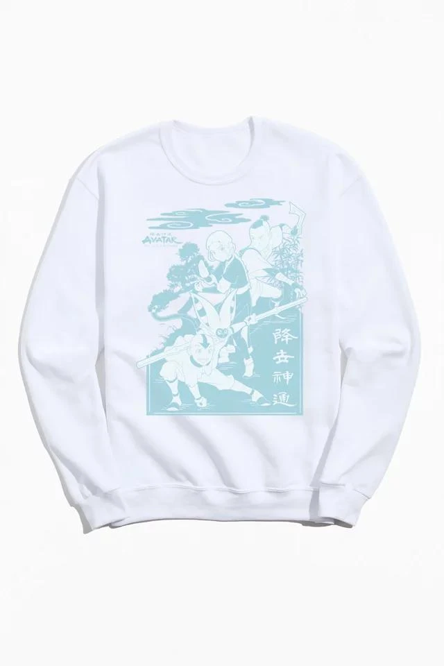 商品Urban Outfitters|Avatar The Last Airbender Crew Neck Sweatshirt,价格¥447,第1张图片