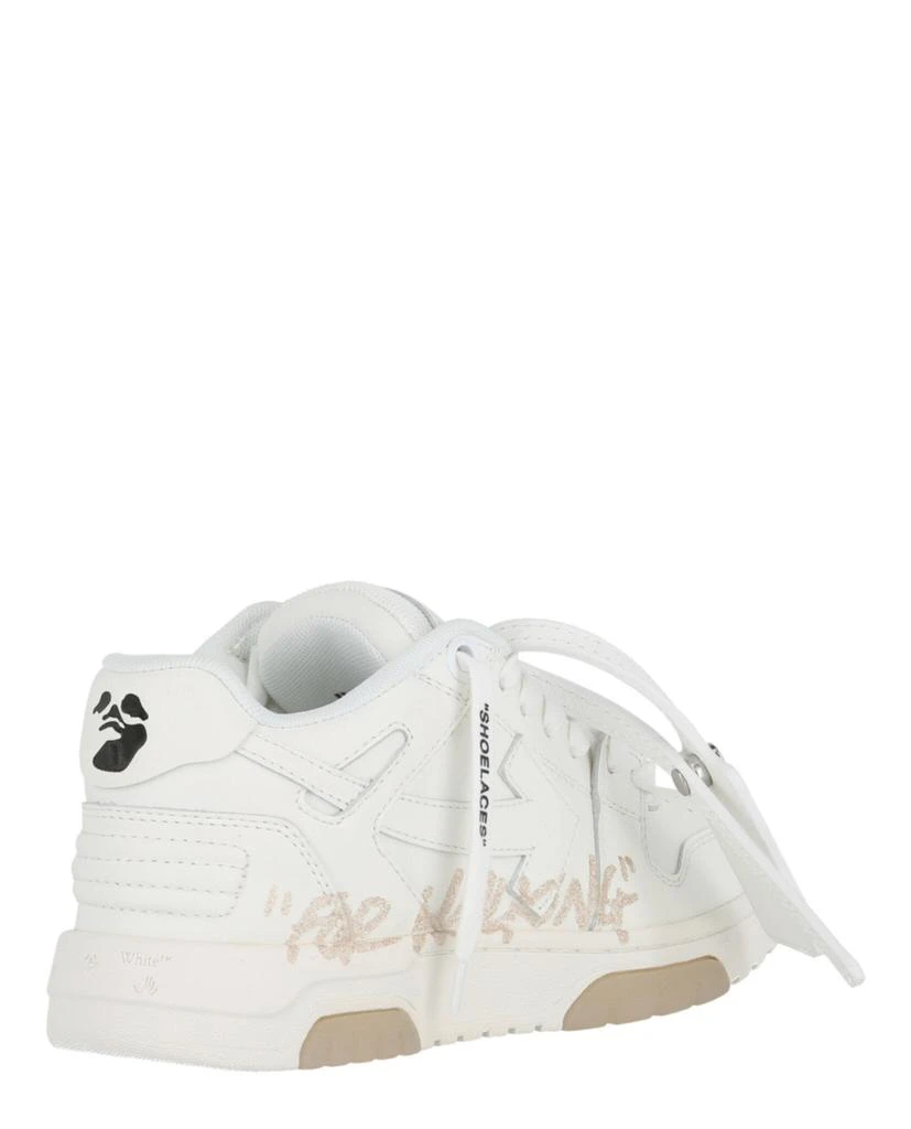 商品Off-White|女式  Out of Office 低帮休闲鞋 小牛皮板鞋 白色,价格¥2167,第3张图片详细描述