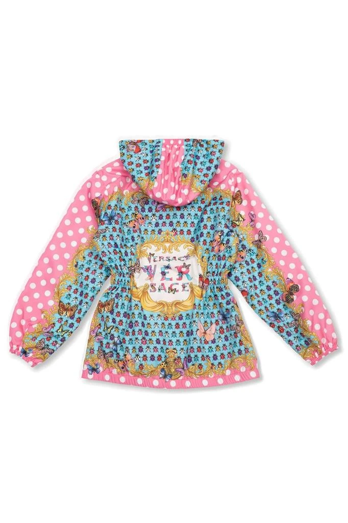 商品Versace|Versace Kids Butterflies-Printed Zipped Hooded Jacket,价格¥1939,第2张图片详细描述