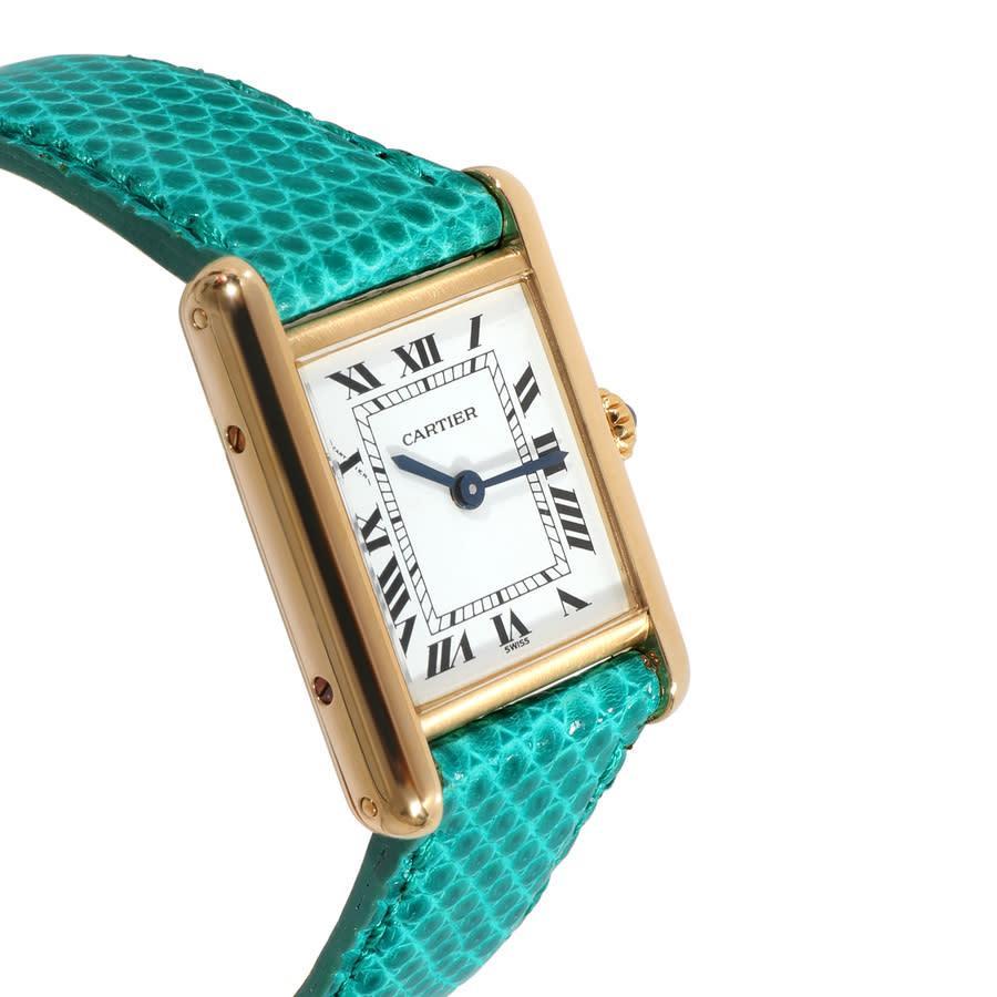 商品[二手商品] Cartier|Pre-owned Cartier Tank Quartz White Dial Ladies Watch 66001,价格¥34129,第5张图片详细描述