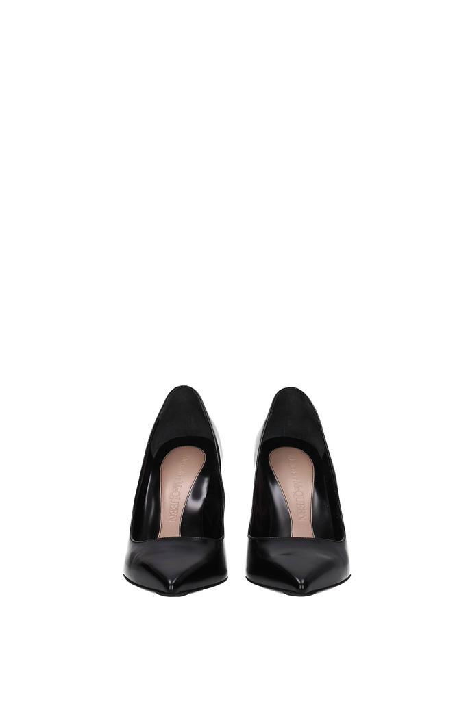 商品Alexander McQueen|Pumps Leather Black,价格¥2115,第5张图片详细描述