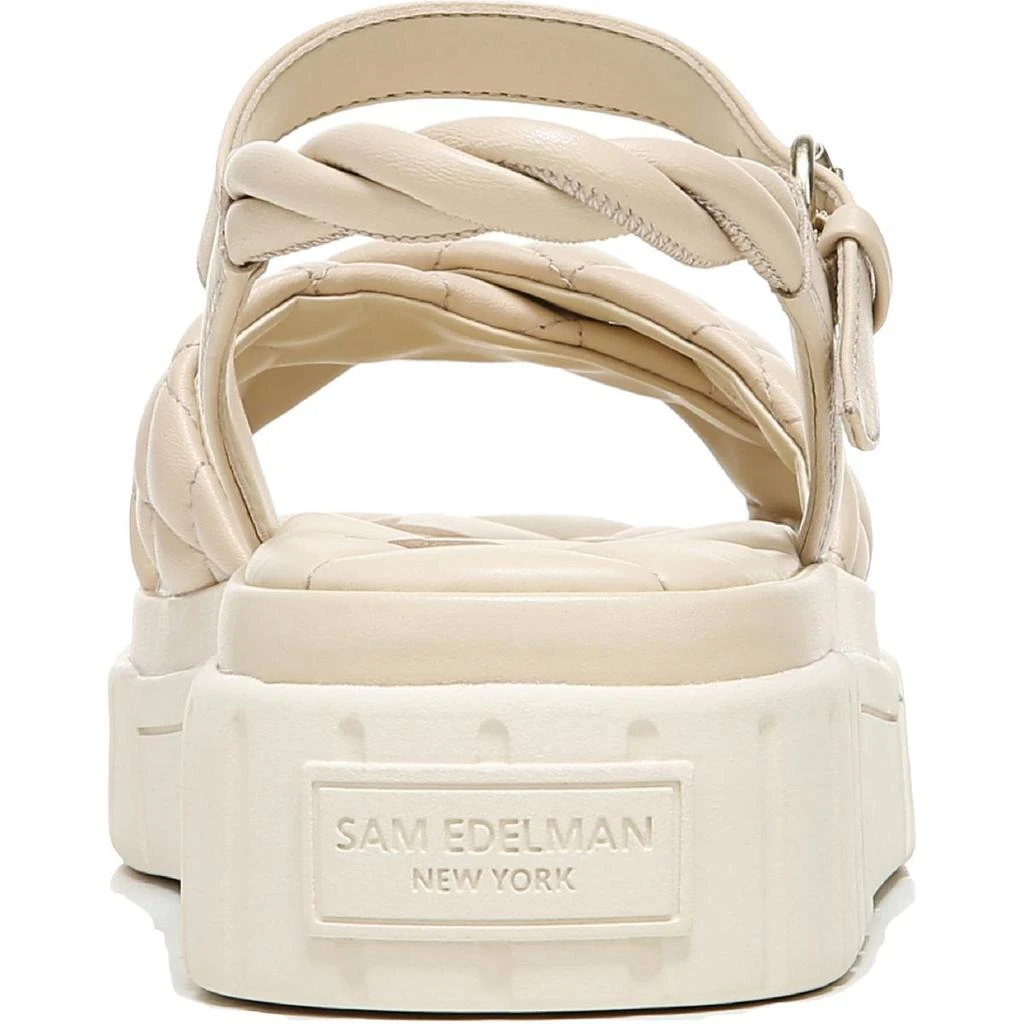 商品Sam Edelman|Sam Edelman Womens Gavril Leather Slingback Flatform Sandals,价格¥634,第3张图片详细描述