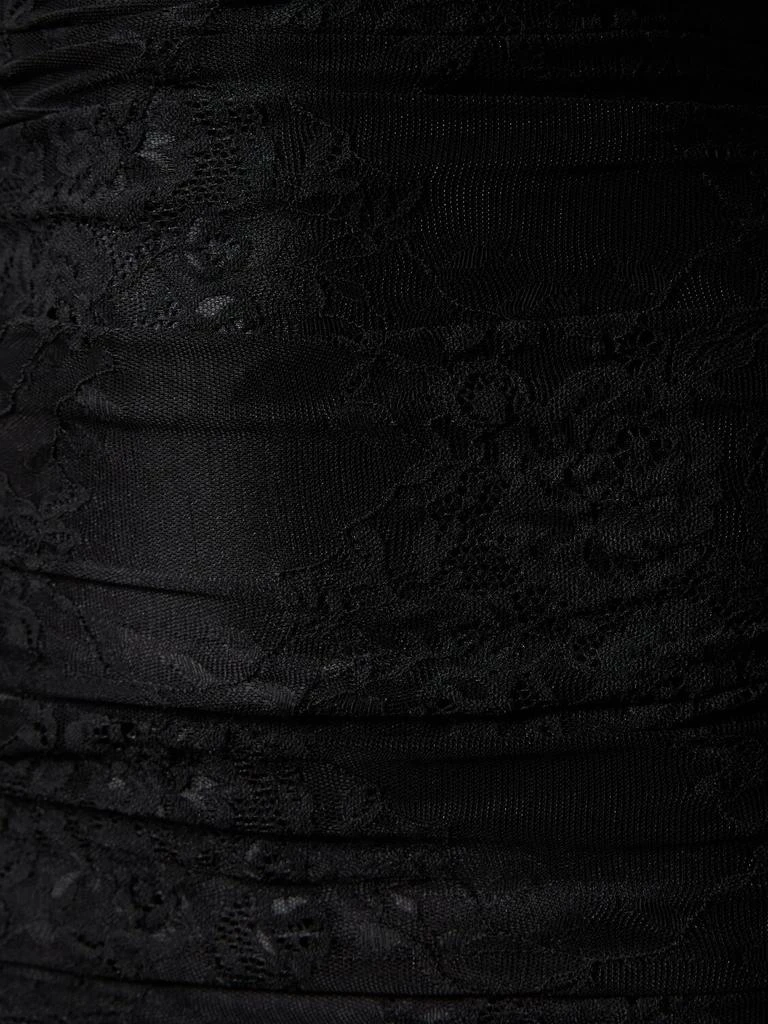 商品GIUSEPPE DI MORABITO|Laize Stretch Lace Long Dress W/hood,价格¥2614,第5张图片详细描述