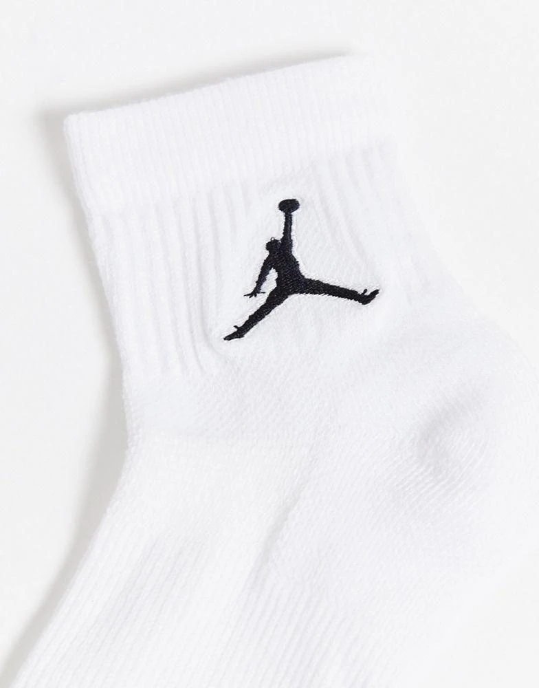 商品Jordan|Jordan Everyday Max 3 pack ankle socks in white,价格¥154,第4张图片详细描述